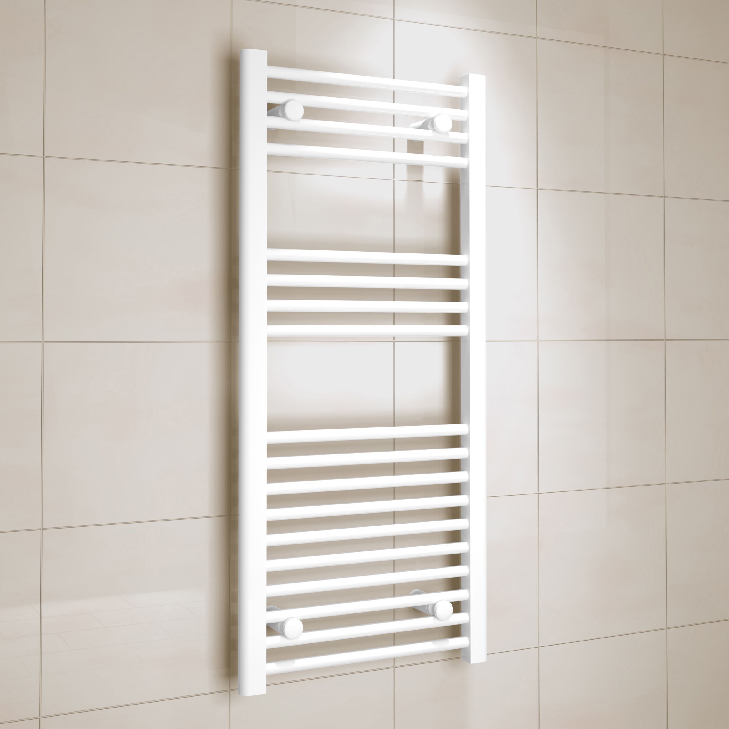 Kudox 366W White Towel Heater (H)1000mm (W)450mm Price Comparisons | Compare The Build