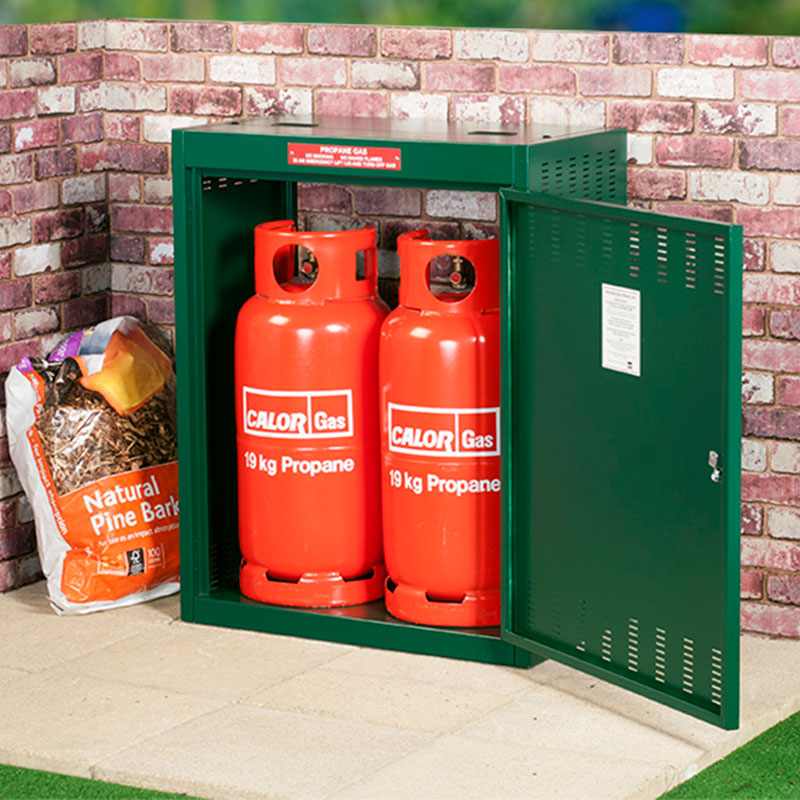 Asgard 2 Metal Gas Bottle Storage (19kg) Price Comparisons | Compare The Build