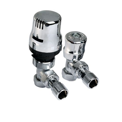 Altecnic Ecocal Twin Packs Angled Chrome Head 15 mm x 12.7 mm 200455 LTC | Compare The Build