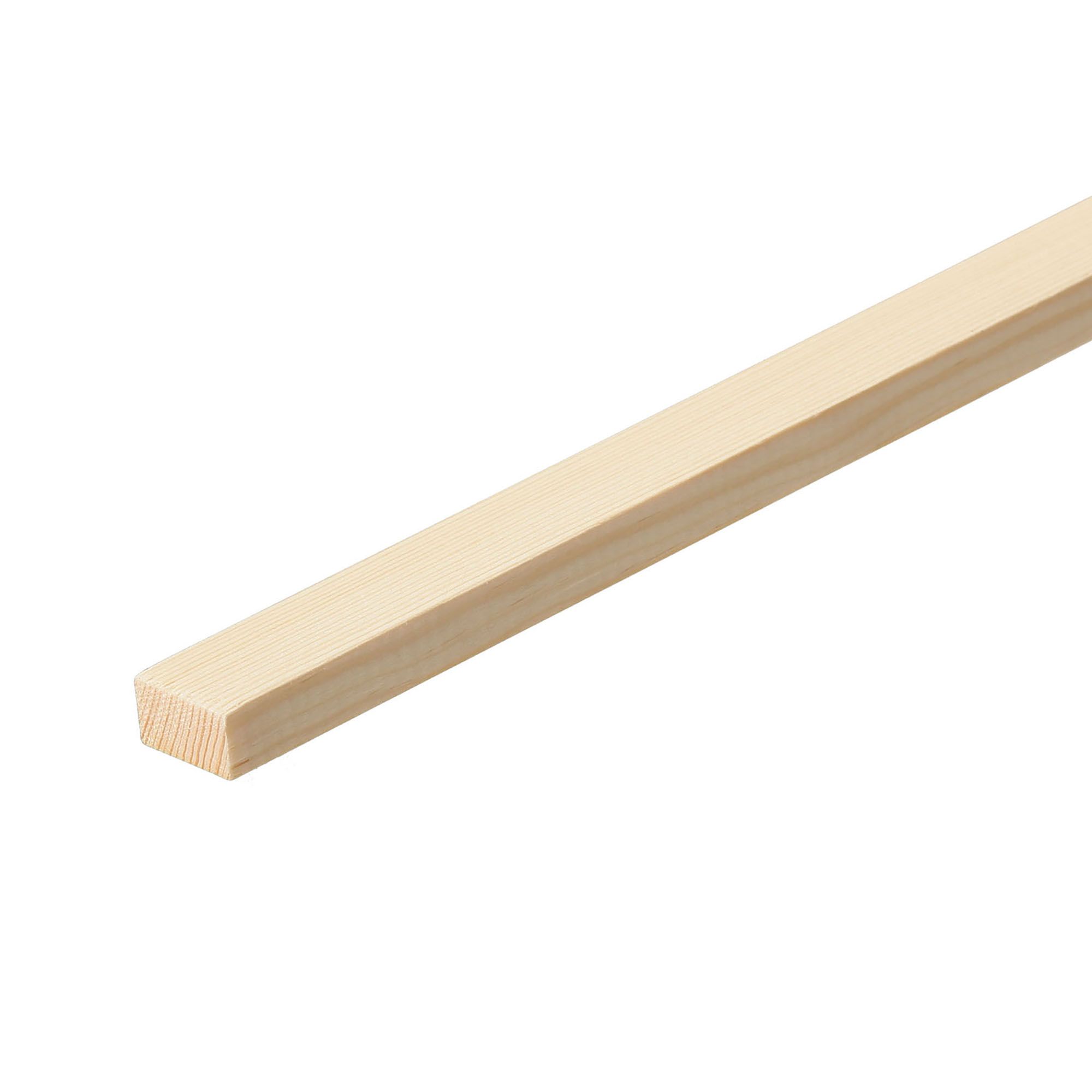 Cheshire Mouldings Smooth Square edge Pine Stripwood (L)2.4m (W)11mm (T)6mm Price Comparisons | Compare The Build