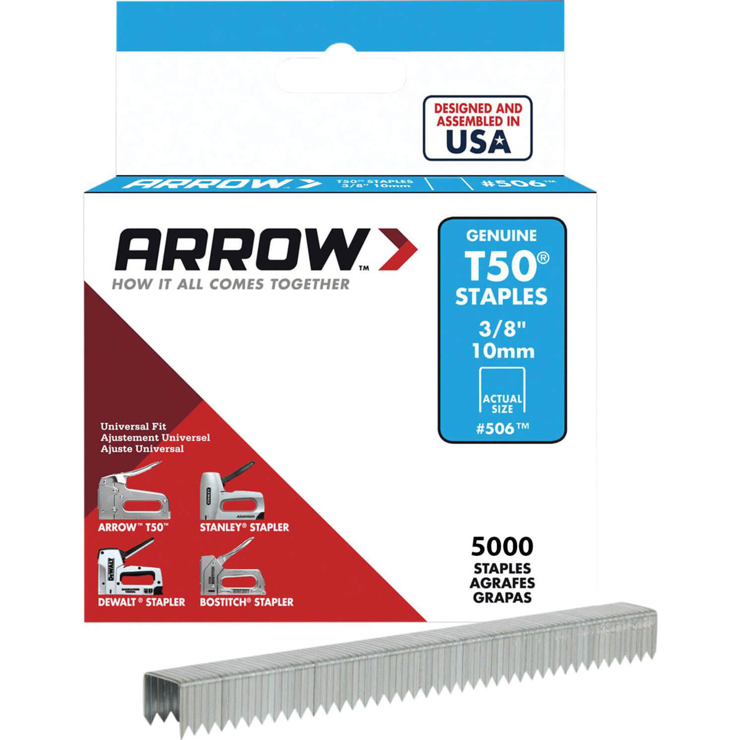 Arrow T50 Staples 10mm Pack of 5000 Price Comparisons | Compare The Build