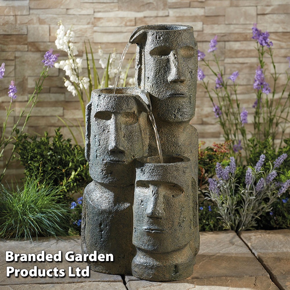 Easter Island Head Cascade Water Feature Price Comparisons | Compare The Build