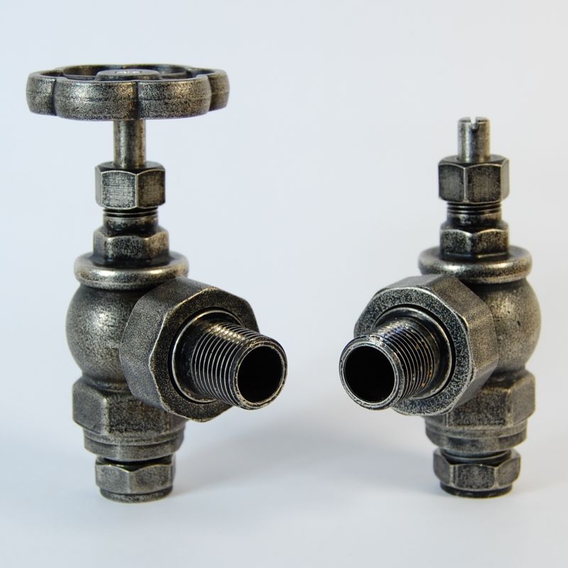 West Manual Valves, Rosa, Pewter Angled - 22mm Price Comparisons | Compare The Build