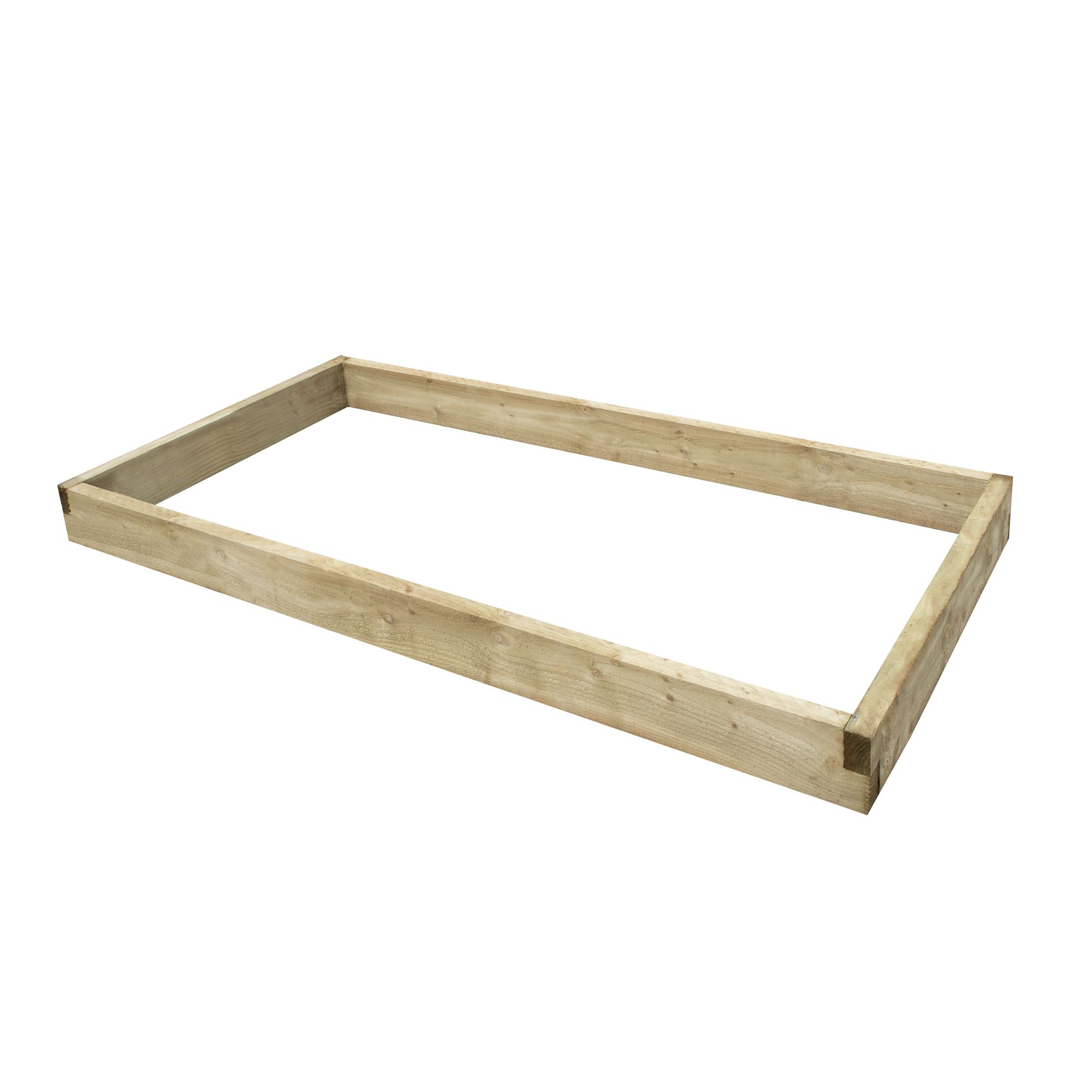 Forest Garden Caledonian Wooden Rectangular Planter 180Cm Price Comparisons | Compare The Build