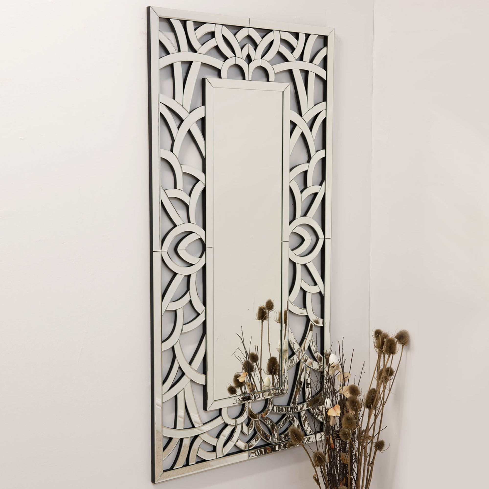 Surrey Wall Mirror, 150x75cm Clear Price Comparisons | Compare The Build