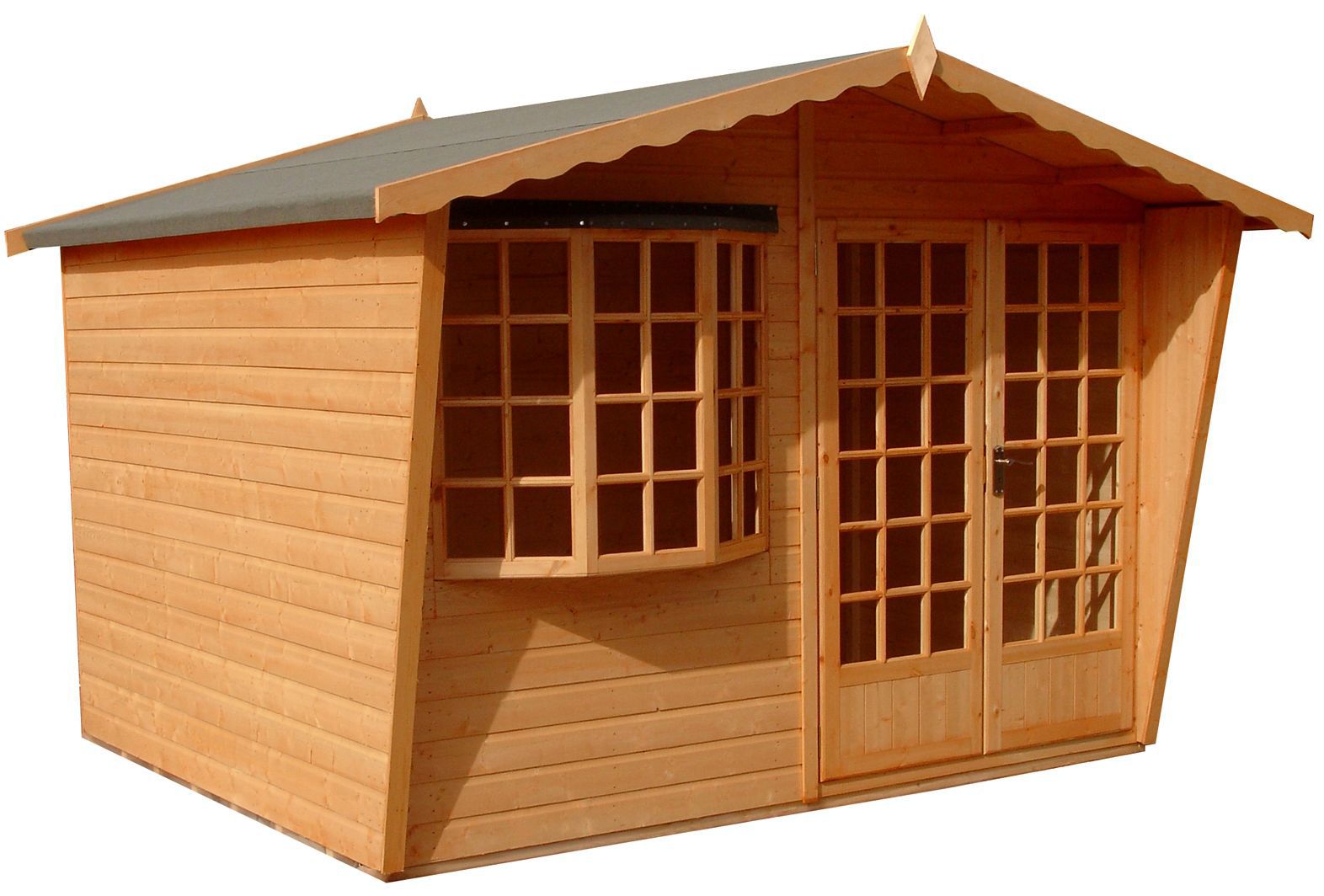 Shire Sandringham 10X6 Apex Shiplap Wooden Summer House - Assembly Service Included Price Comparisons | Compare The Build