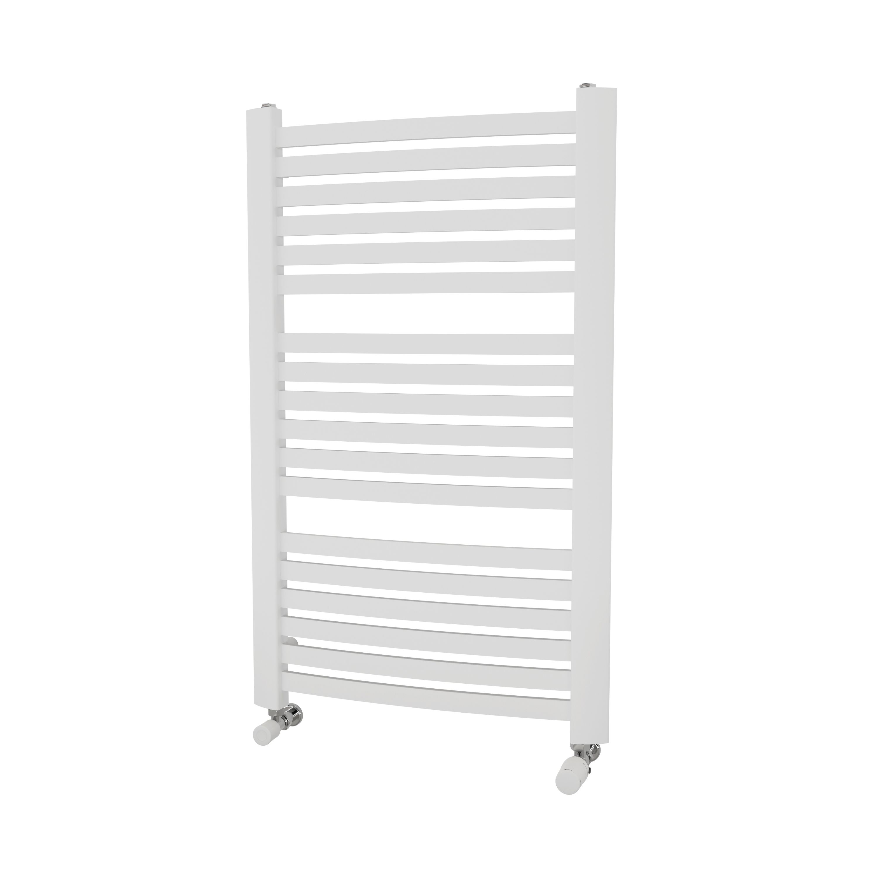 Ximax K4 Satin White Vertical Designer Radiator, (W)580mm X (H)945mm Price Comparisons | Compare The Build