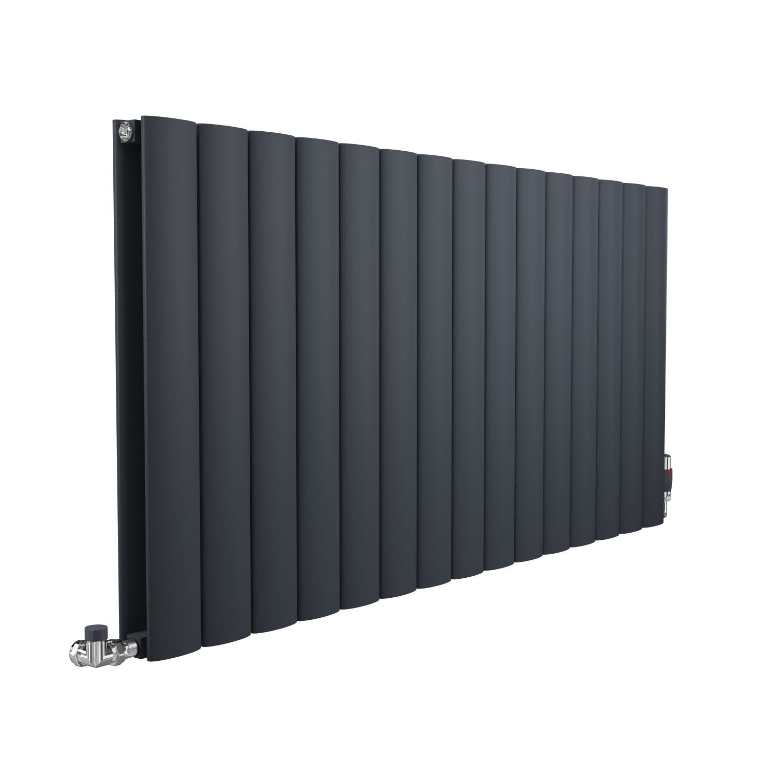 Apollo Magenta Aluminum Horizontal Radiator, Anthracite Curve, 600mm x 955mm Price Comparisons | Compare The Build