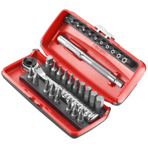 Facom 31 Piece 1/4" Ratchet Bit Driver Set Metric Price Comparisons | Compare The Build