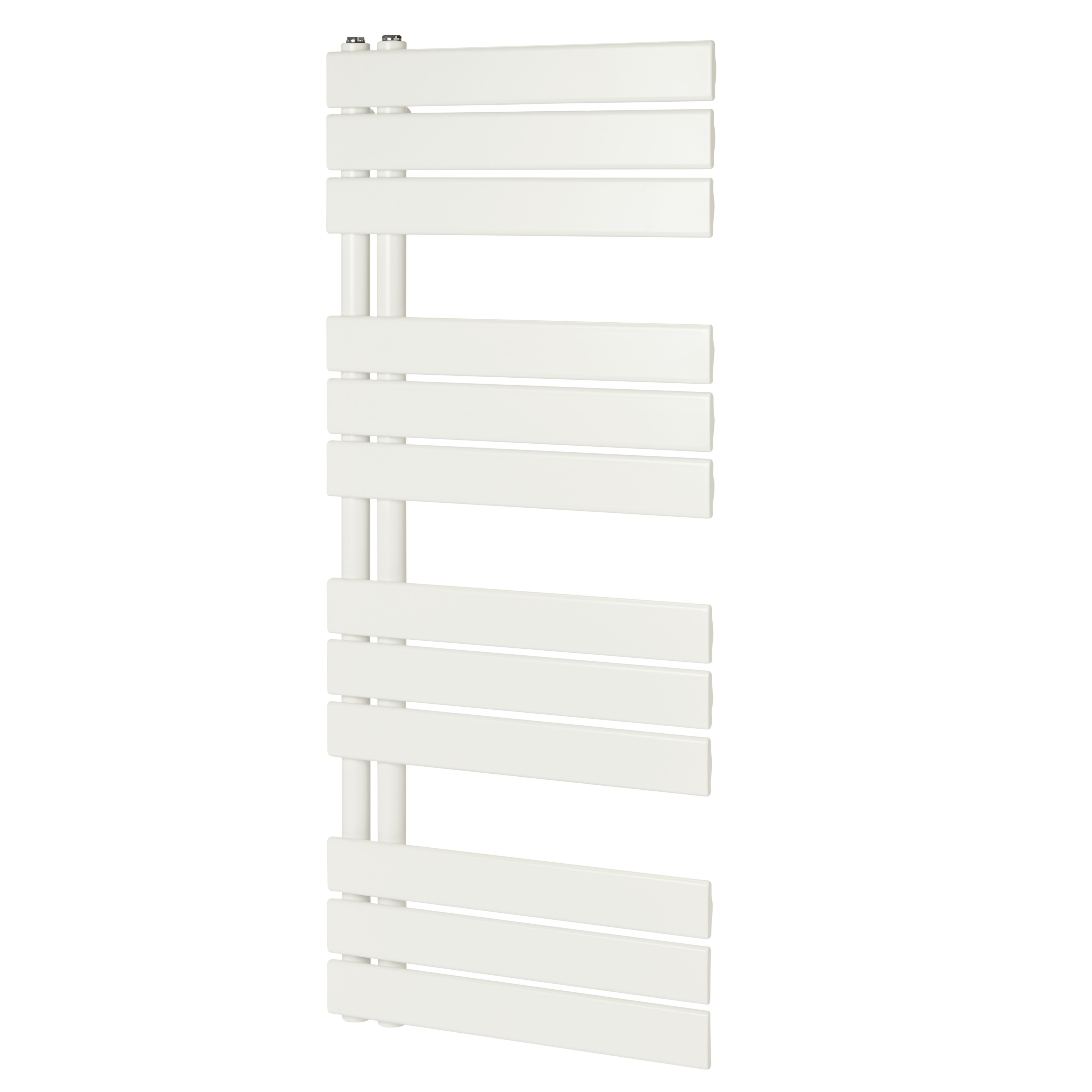 GoodHome Boxwood, White Vertical Flat Towel Radiator (W)500mm X (H)1200mm Price Comparisons | Compare The Build