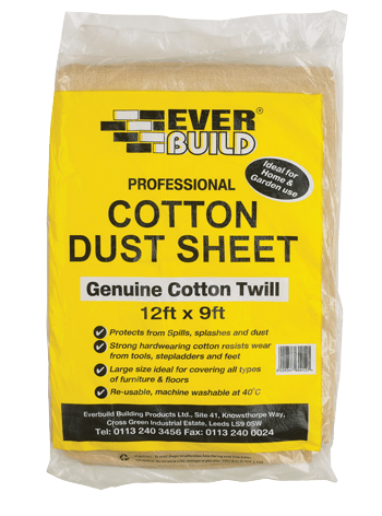 Dust Sheet - 12 x 9ft Taupe Price Comparisons | Compare The Build