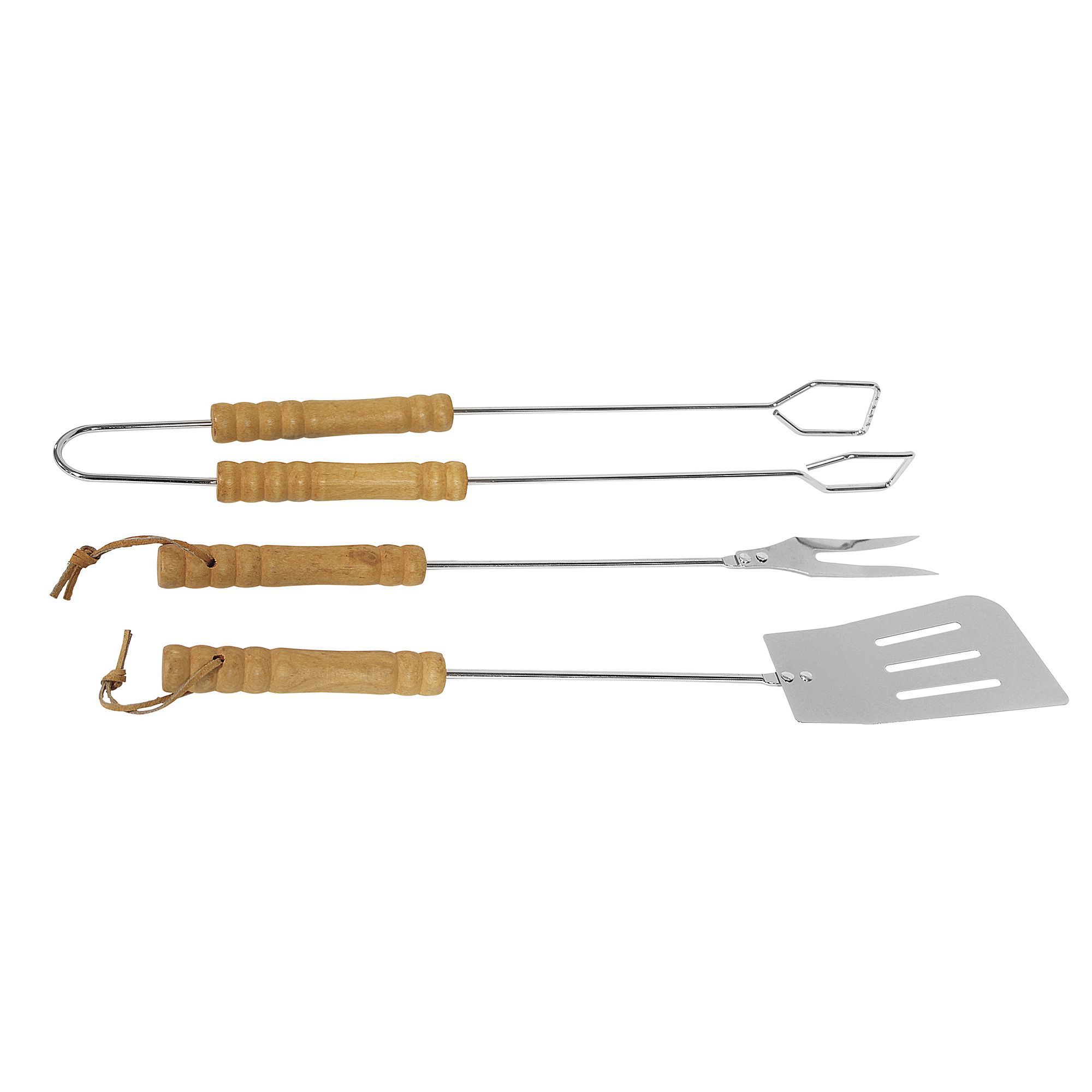 Blooma 3 Piece Bbq Tool Set, Pack Of 1 Price Comparisons | Compare The Build
