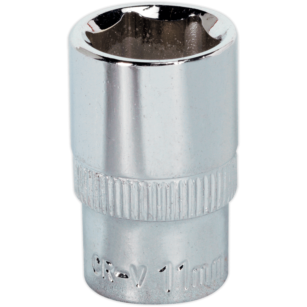 Sealey 1/4" Drive Hexagon WallDrive Socket Metric 1/4" 11mm Price Comparisons | Compare The Build