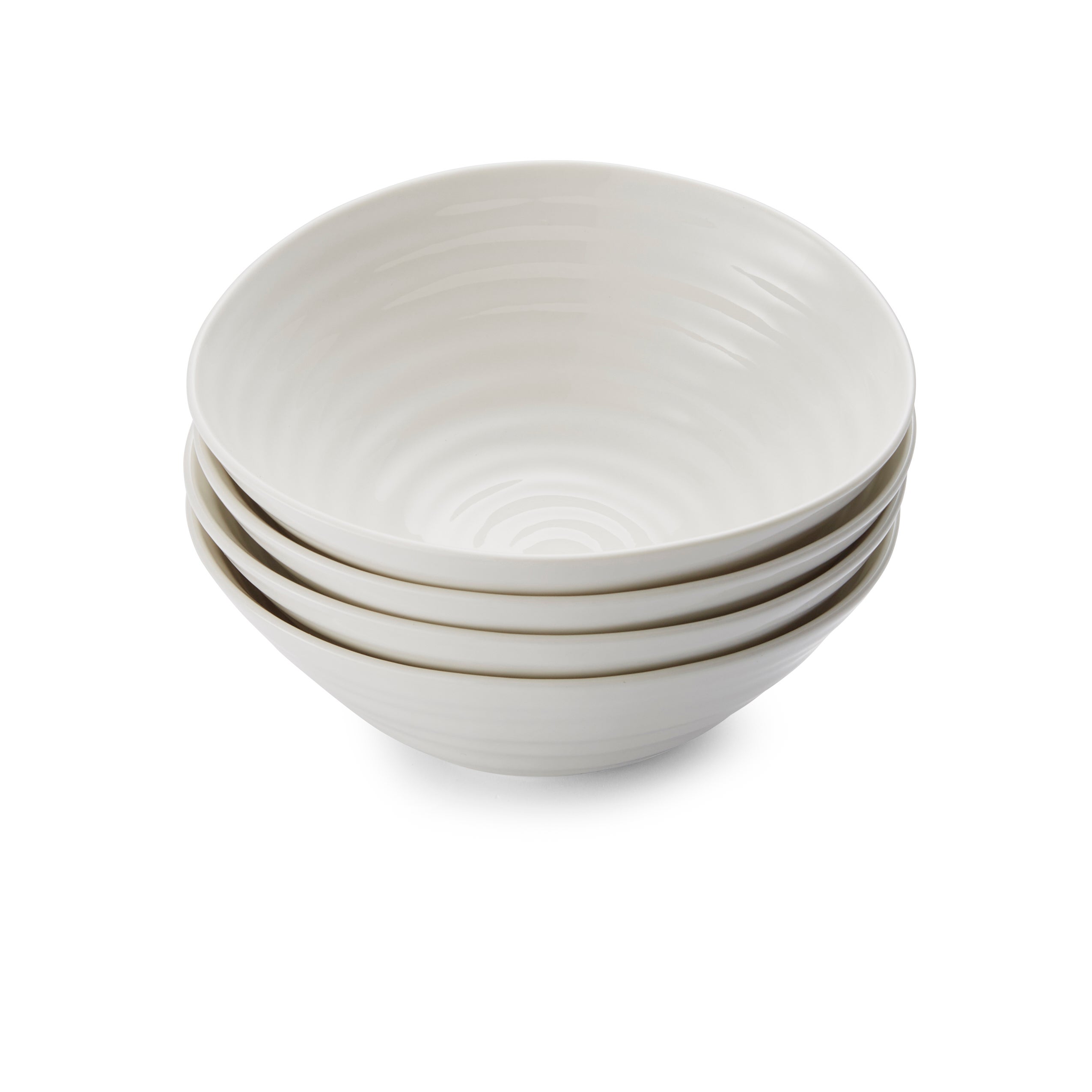 Set of 4 Sophie Conran for Portmeirion Dessert Dishes White | Compare The Build