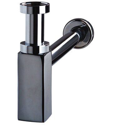 Wirquin Chrome-Plated Adjustable Height Basin Trap (Dia)32mm Price Comparisons | Compare The Build