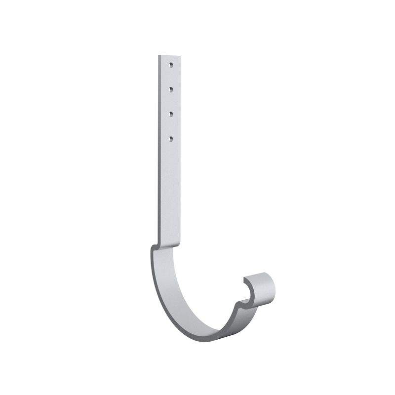 Lindab Half Round Steel Rafter Bracket 100mm Painted Silver Metallic Galvanised Steel KFL100SM Price Comparisons | Compare The Build