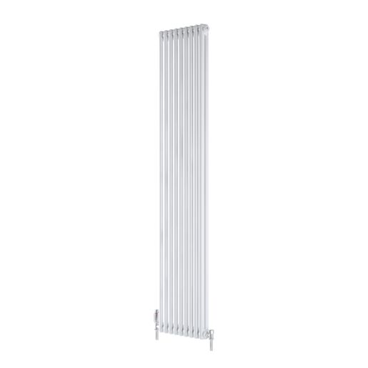 Stelrad Softline 2 Column Radiator Vertical K2 White - 2500 X 444 Mm Price Comparisons | Compare The Build