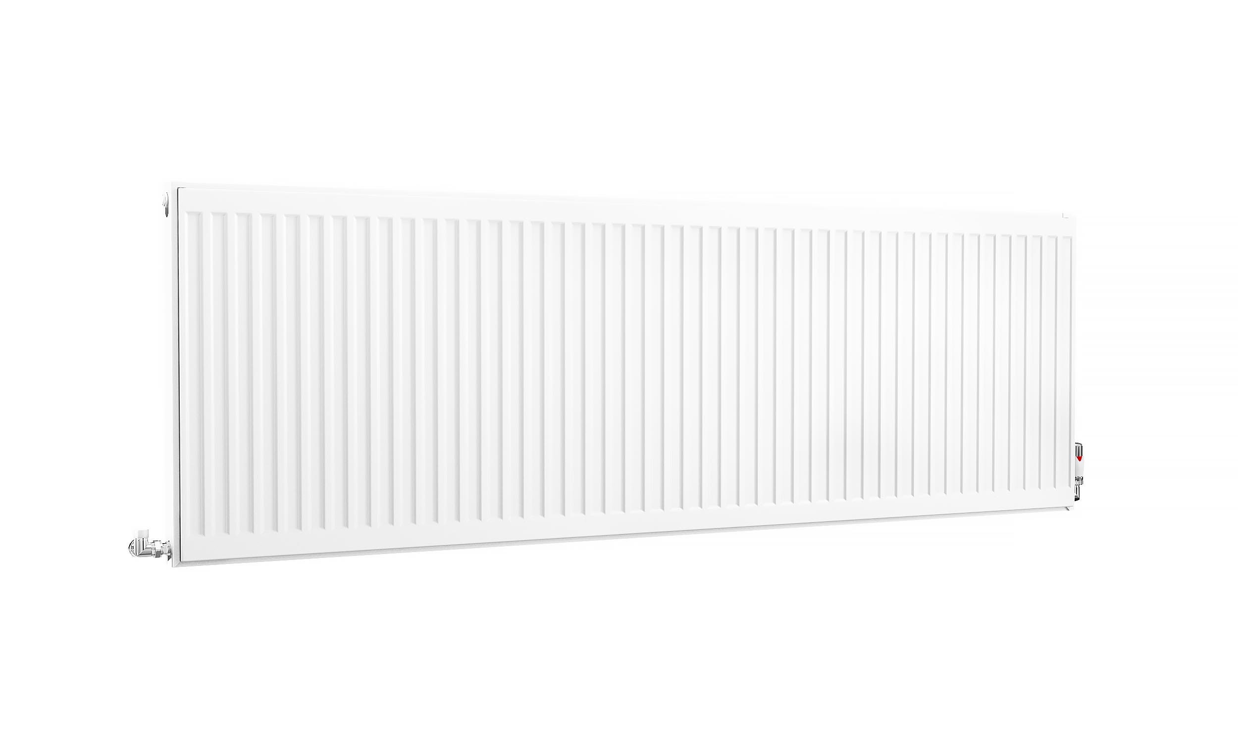 Kartell K-Rad Compact Horizontal Radiator, White, 600mm x 1800mm - Double Panel, Single Convector Price Comparisons | Compare The Build