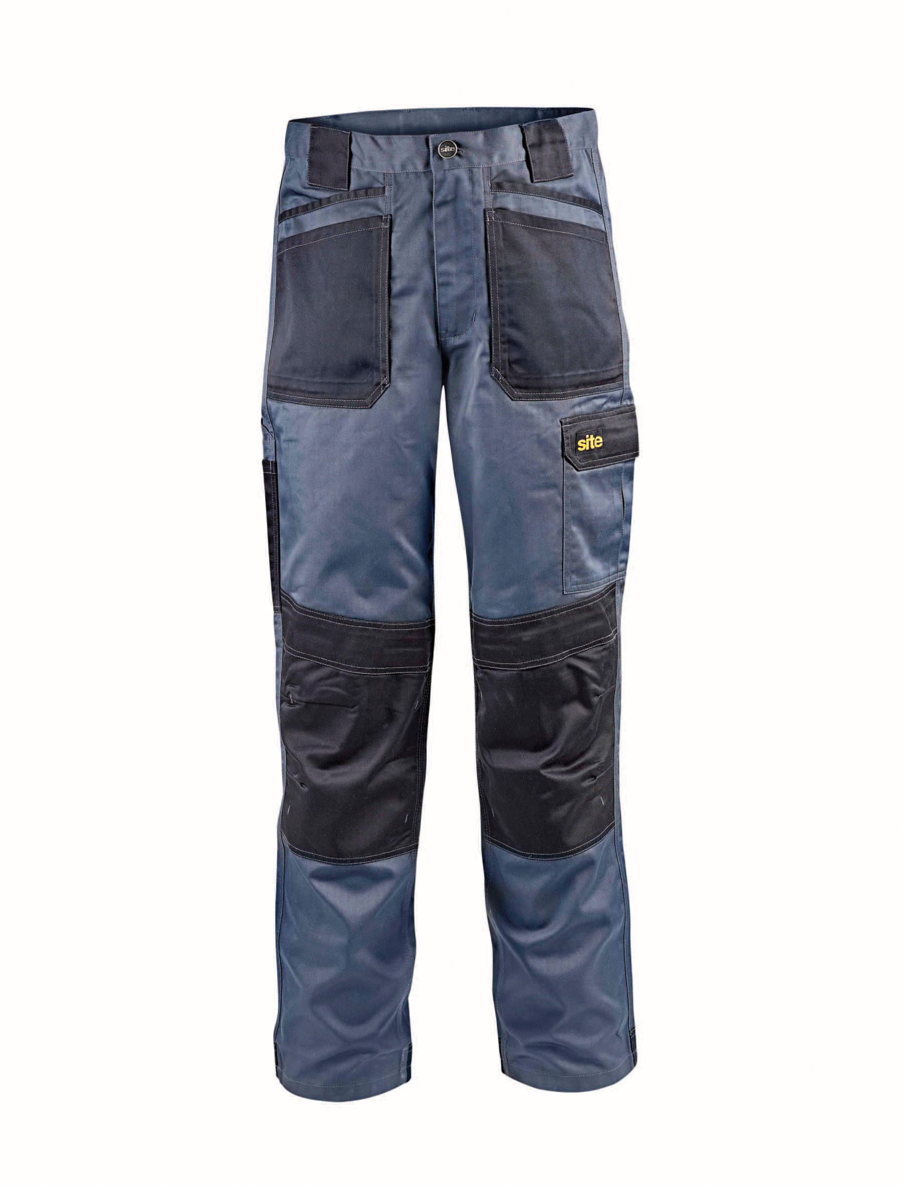 Site Harrier Grey Trouser W34" L32" Price Comparisons | Compare The Build