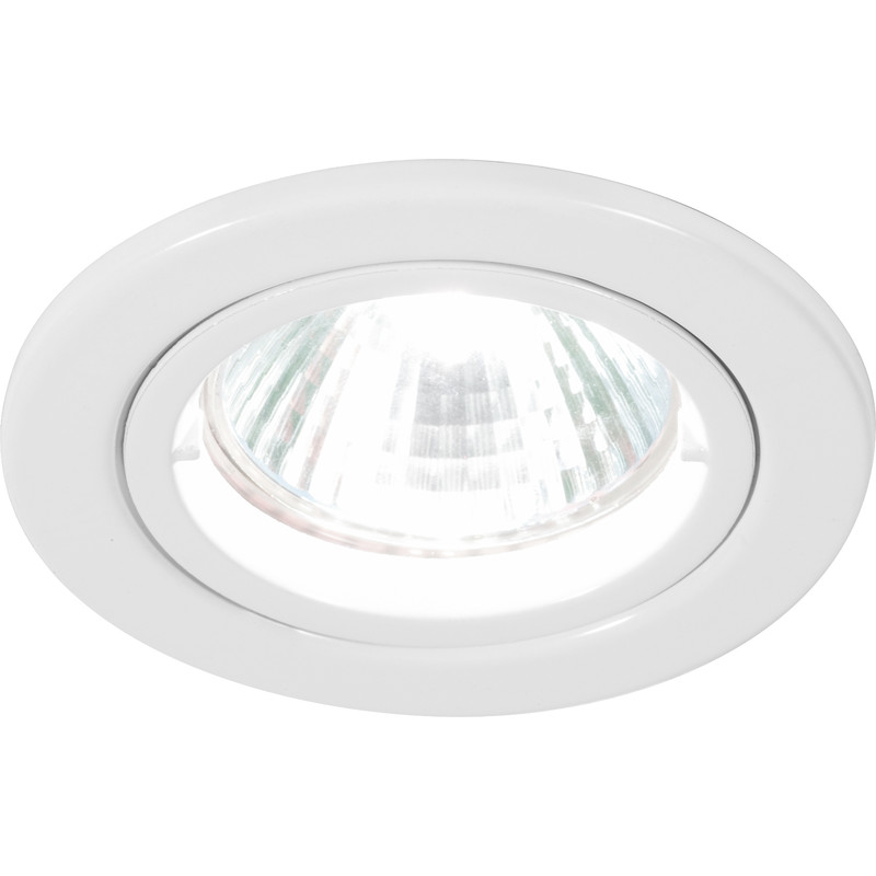 Halolite Cast Ring 240V/12V Fixed Downlight in White Aluminium Price Comparisons | Compare The Build