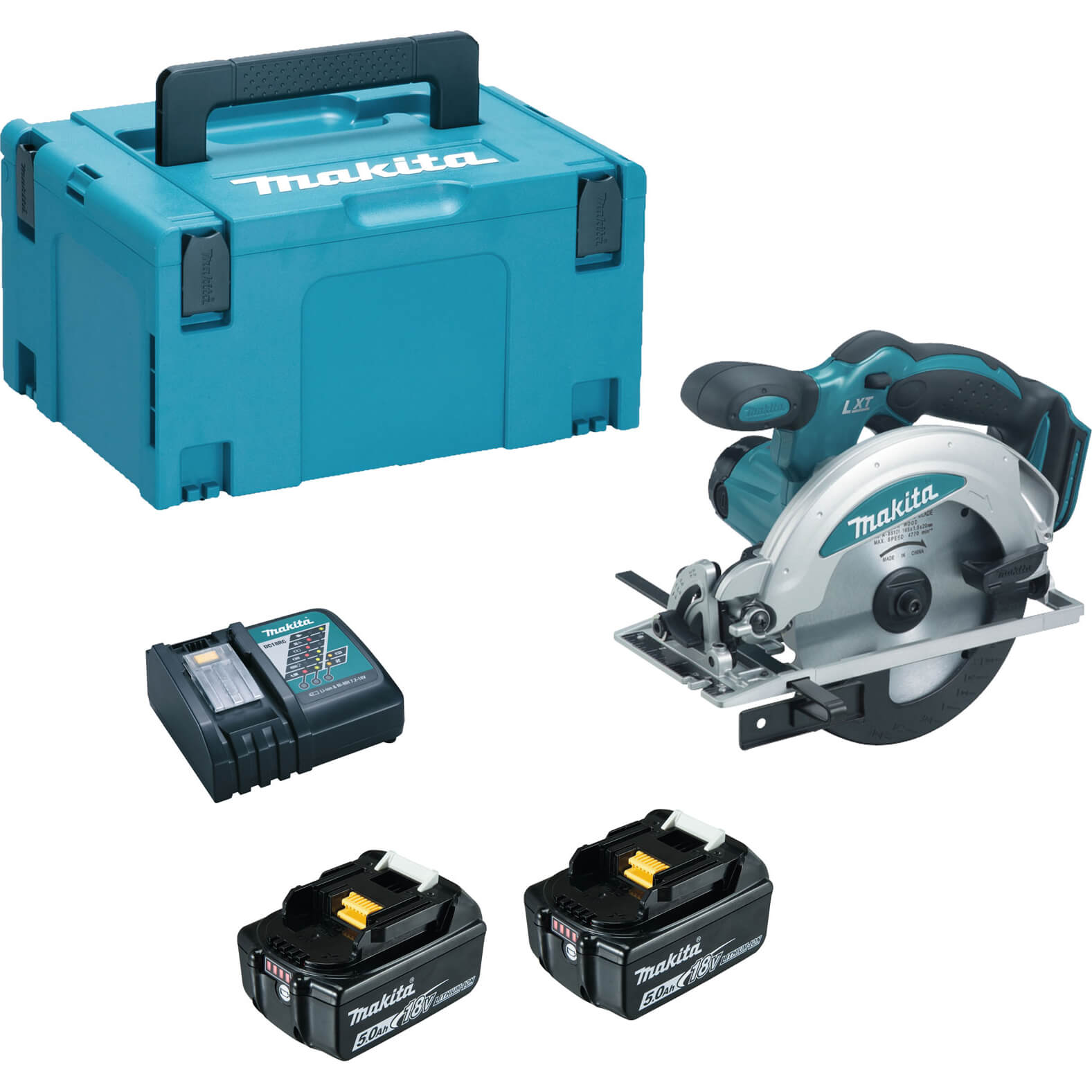 Makita DSS610 18v Cordless LXT Circular Saw 165mm 2 x 5ah Li-ion Charger Case Price Comparisons | Compare The Build