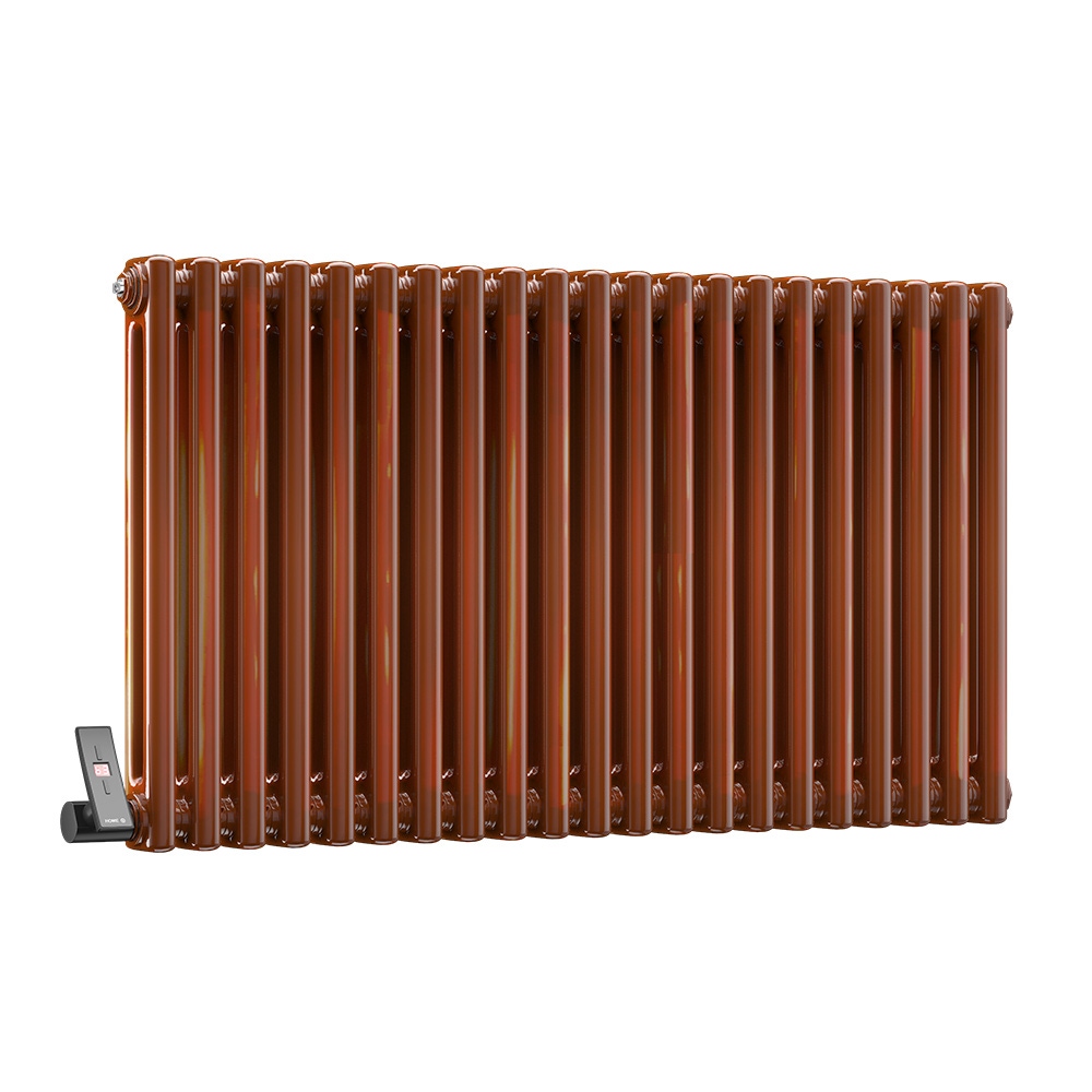 DQ Modus 2 Column Horizontal Radiator, Copper Lacquer, 600mm x 692mm (Electric) Price Comparisons | Compare The Build