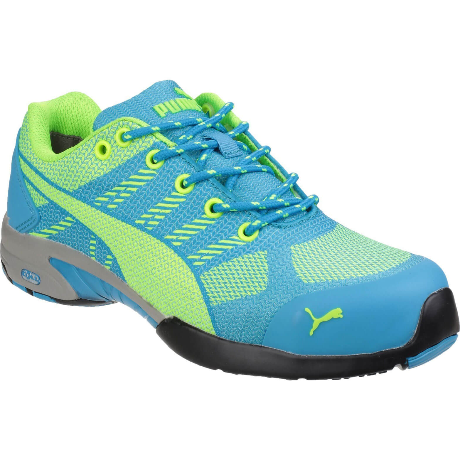 Puma Safety Celerity Knit Ultra Lightweight Safety Trainer Blue Size 3 Price Comparisons | Compare The Build