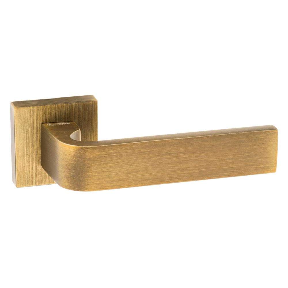 Atlantic Forme Monza Designer Lever on Minimal Square Rose - Yester Bronze Atlantic UK FMS413YB | Compare The Build