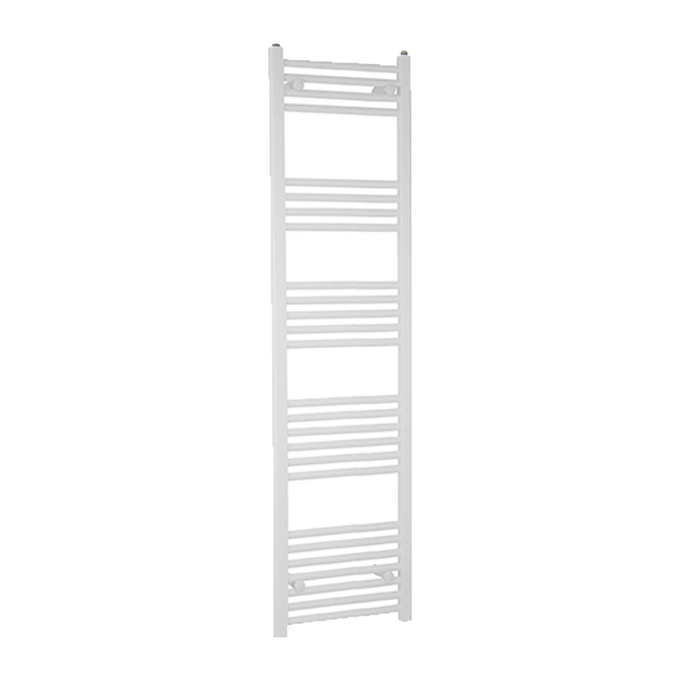 Towelrads Independent Ladder Rail - 22mm, White Straight, 1600x400mm Price Comparisons | Compare The Build