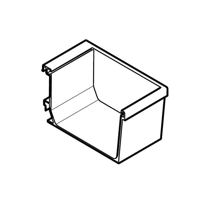 Alumasc Aqualine Box Right Hand Stop End in Metallic Silver - 160mm x 100mm Silver Metallic Matte Aluminium EBG16/SERHA/PPC/9006M Price Comparisons | Compare The Build