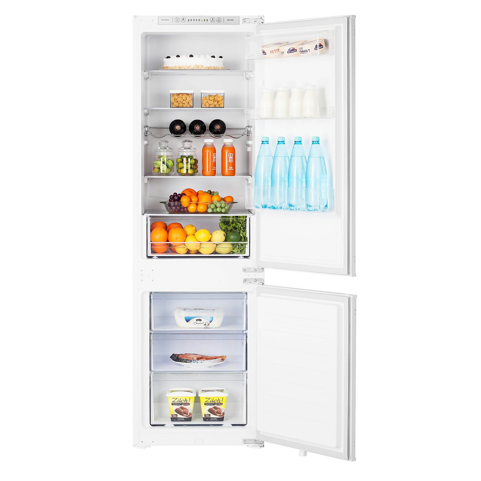 Hisense RIB312F4AWE Integrated 70/30 Frost Free Fridge Freezer Price Comparisons | Compare The Build