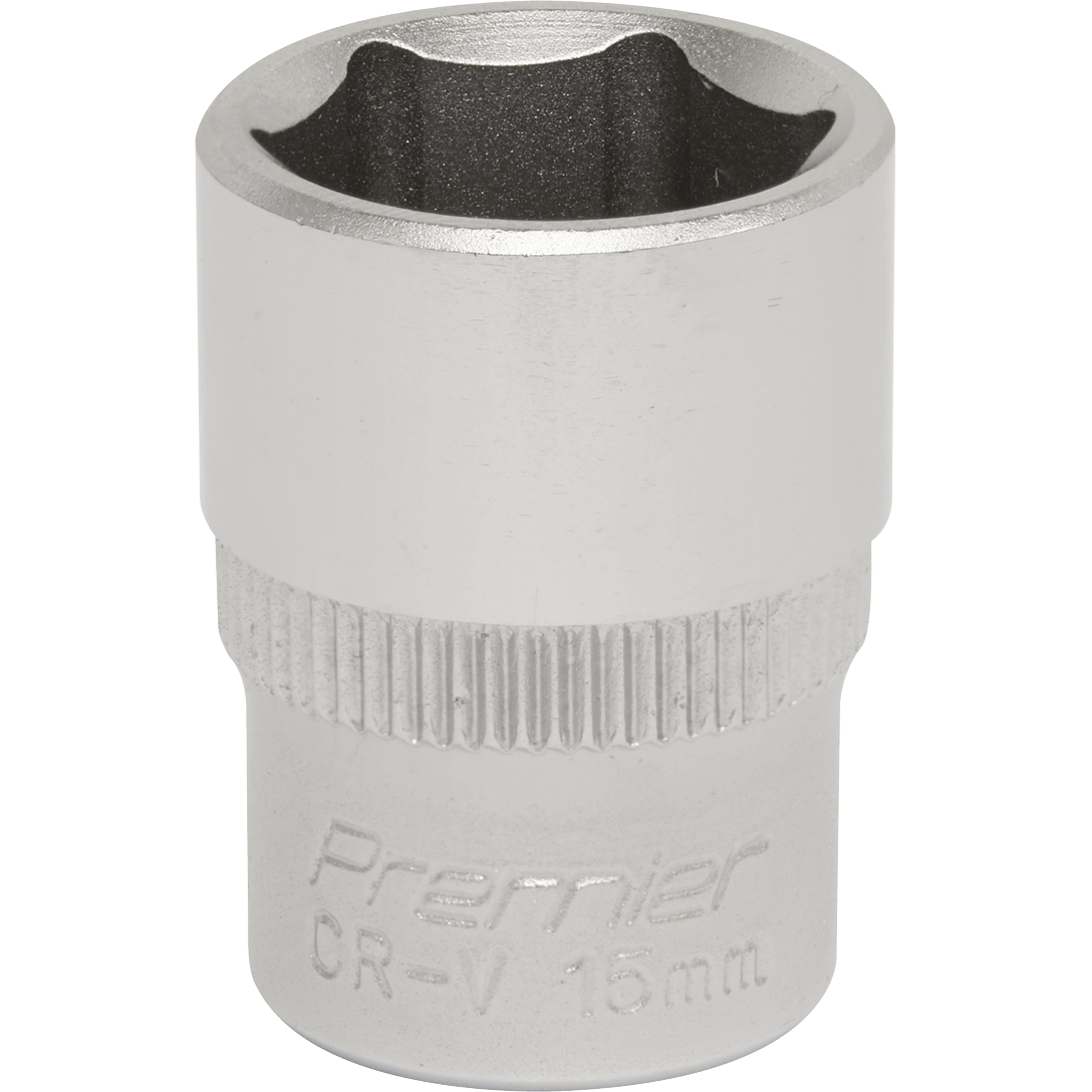 Sealey 3/8" Drive Hexagon WallDrive Socket Metric 3/8" 15mm Price Comparisons | Compare The Build