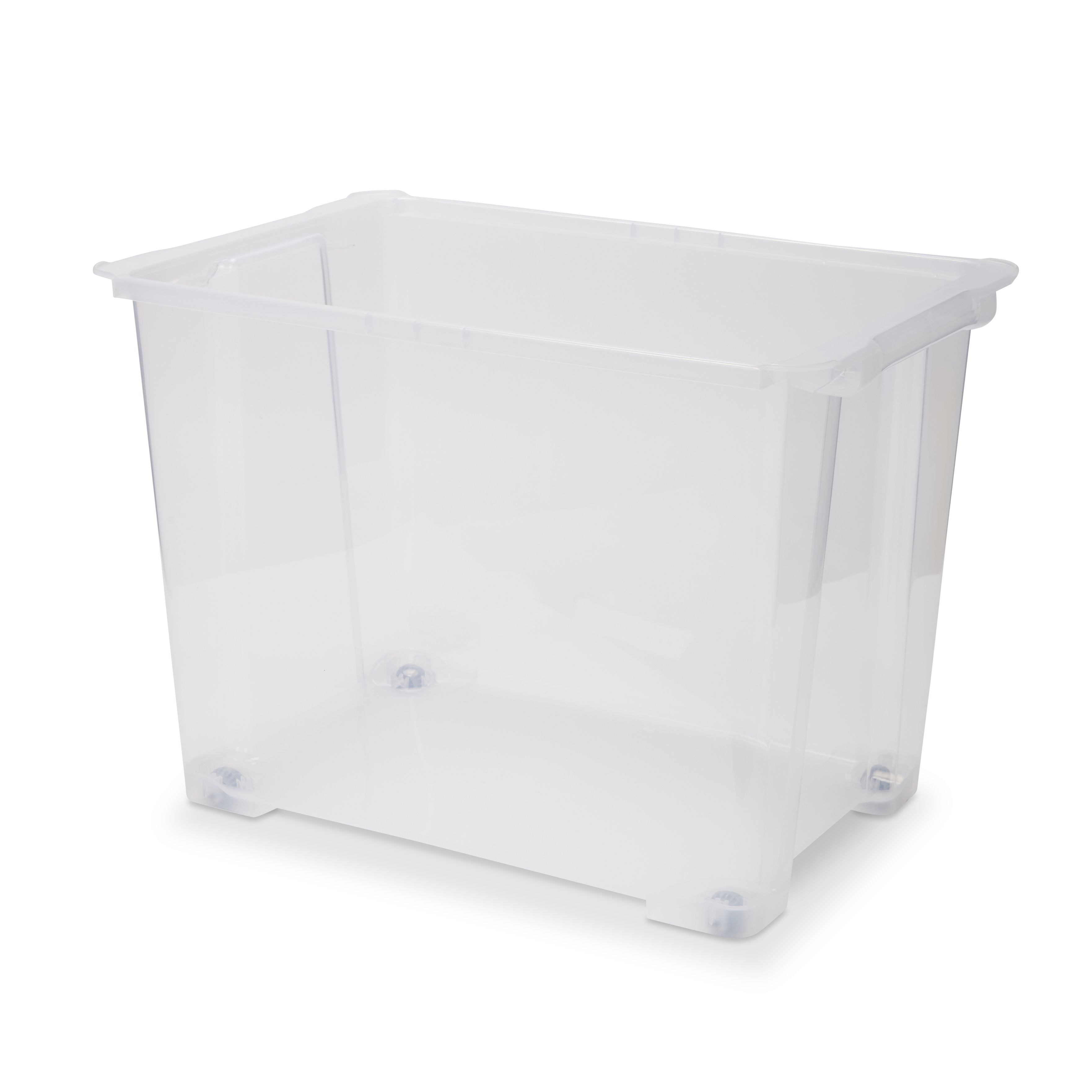 Form Kaze Clear 63L Polypropylene (Pp) Xxl Stackable Storage Box Price Comparisons | Compare The Build
