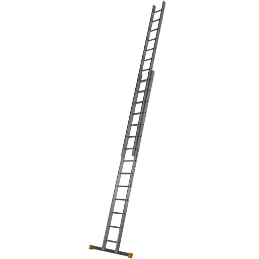 Werner 7224118 Box Section Double Extension Ladder 4.1m Price Comparisons | Compare The Build