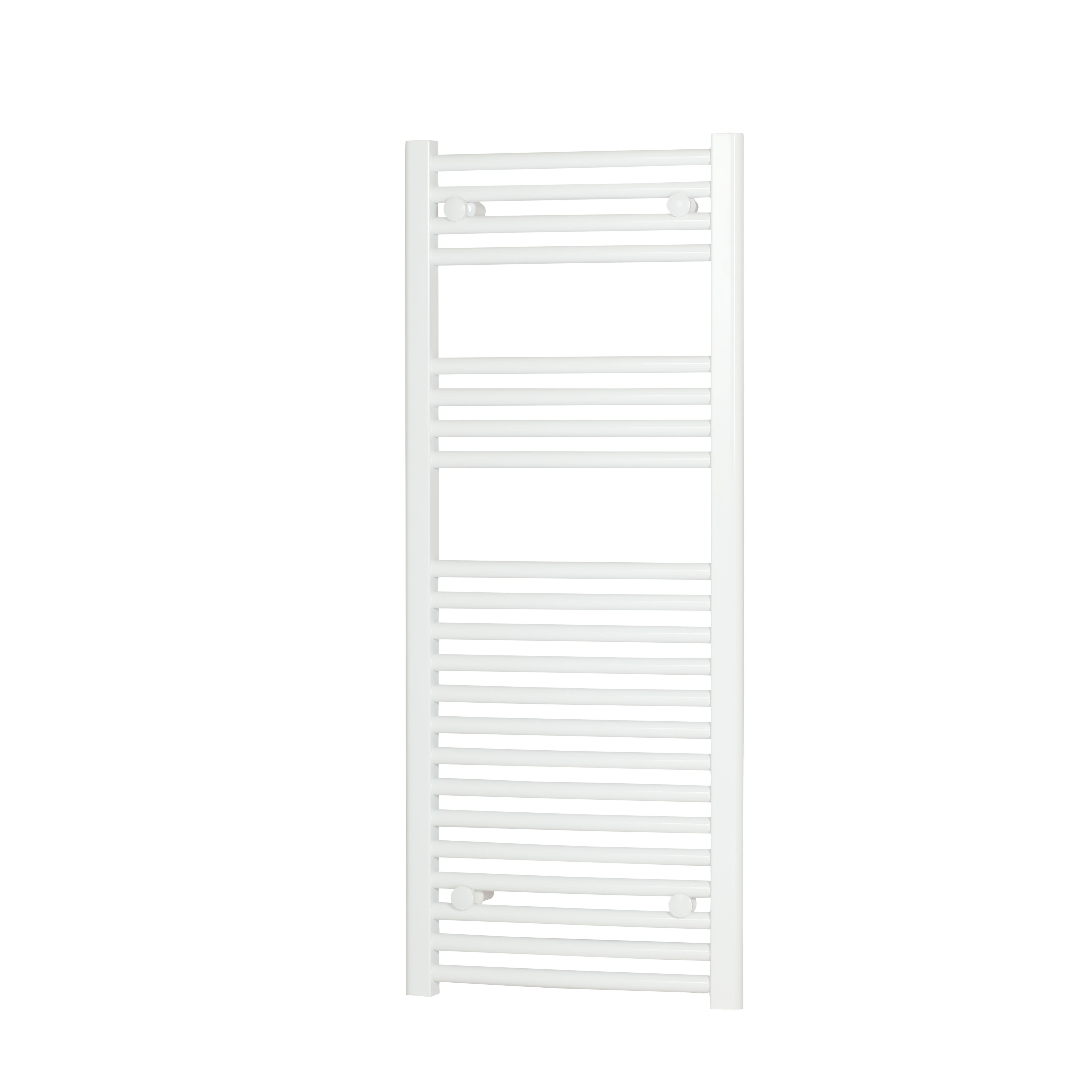 Flomasta Curved, White Vertical Curved Towel Radiator (W)450mm X (H)1100mm Price Comparisons | Compare The Build