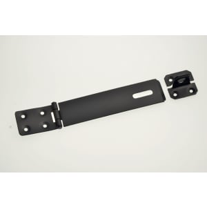 Wickes Safety Door Hasp and Staple - Black 152mm Price Comparisons | Compare The Build