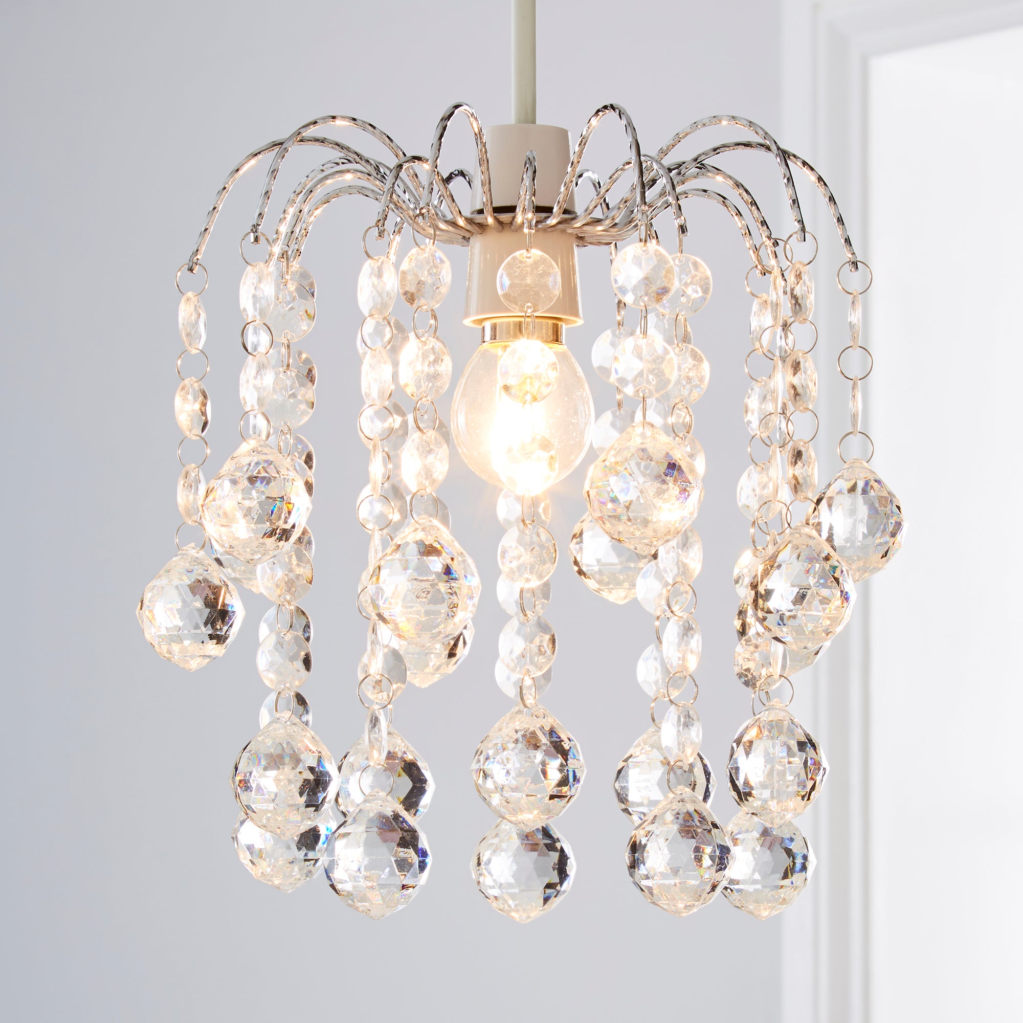 Amie Jewel Easy Fit Pendant Clear Price Comparisons | Compare The Build