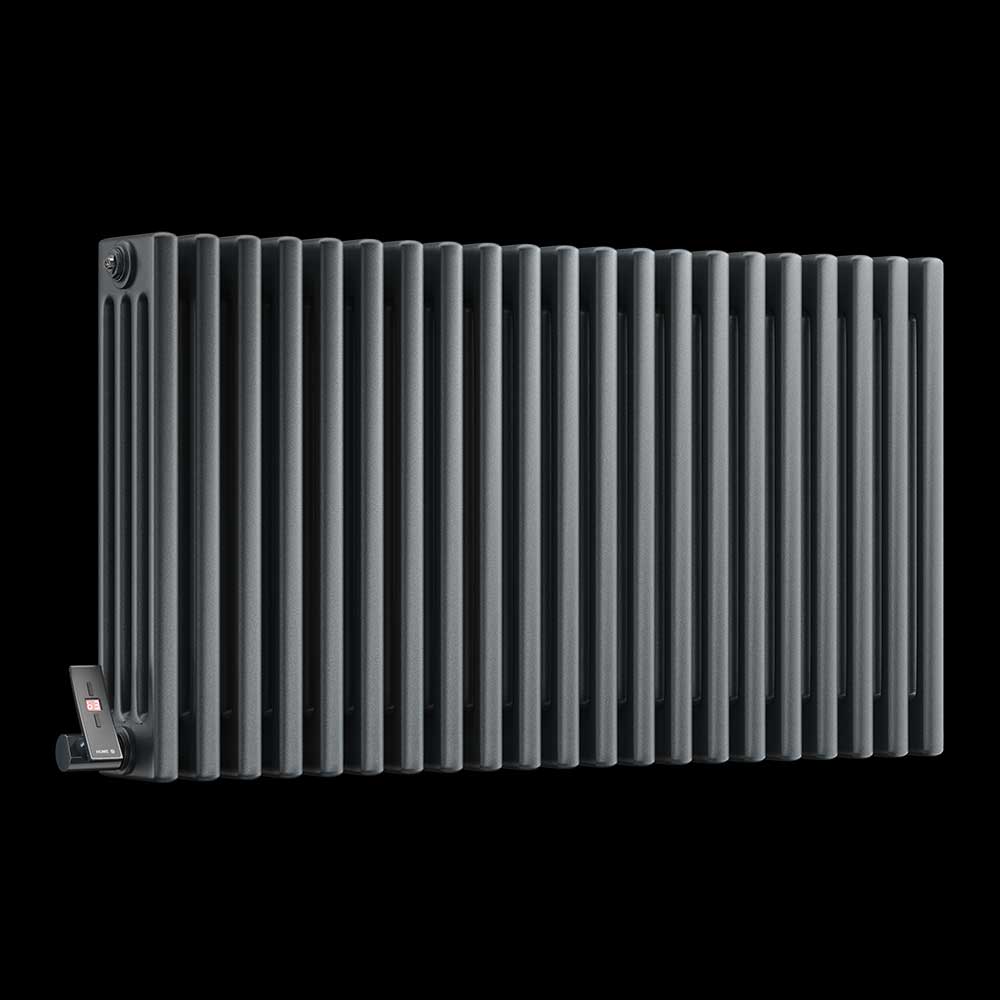 DQ Modus 4 Column Horizontal Radiator, Anthracite, 600mm x 692mm (Electric) Price Comparisons | Compare The Build