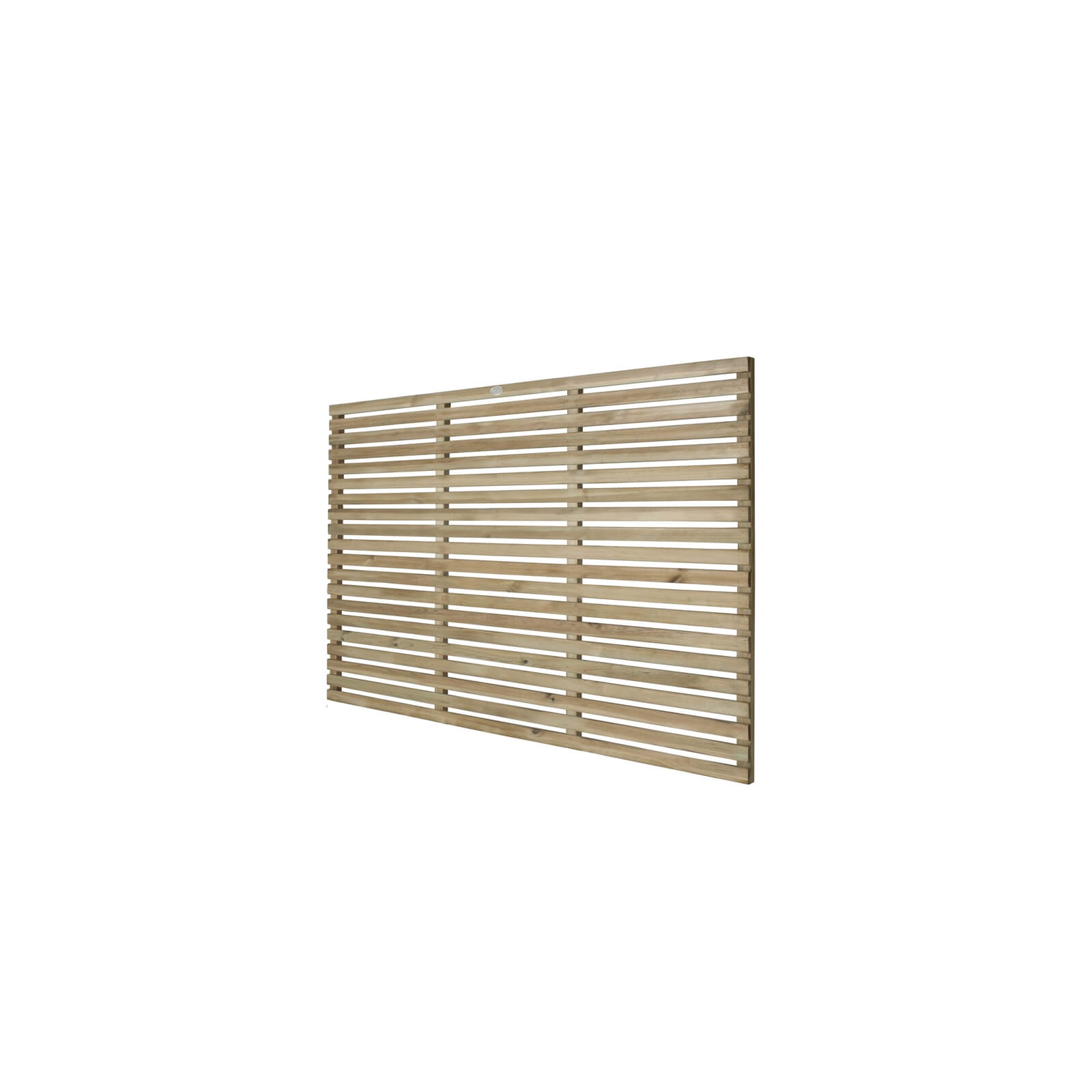 6ft x 4ft (1.8m x 1.2m) Pressure Treated Contemporary Slatted Fence Panel - Pack of 4 Price Comparisons | Compare The Build