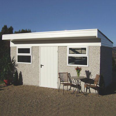 9X8 Concrete Garage - Assembly Service Included Price Comparisons | Compare The Build