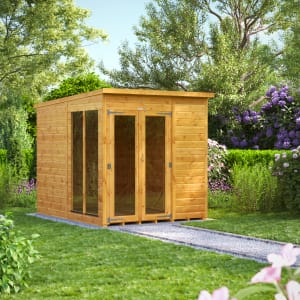 Power Sheds 6 x 8ft Pent Shiplap Dip Treated Summerhouse Price Comparisons | Compare The Build