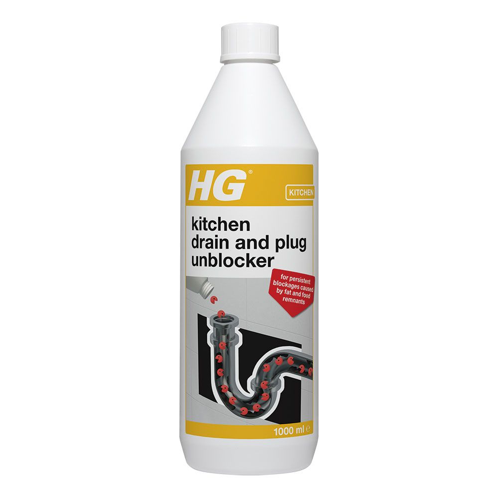 Hg Kitchen Drain Unblocker, 1L | Compare The Build