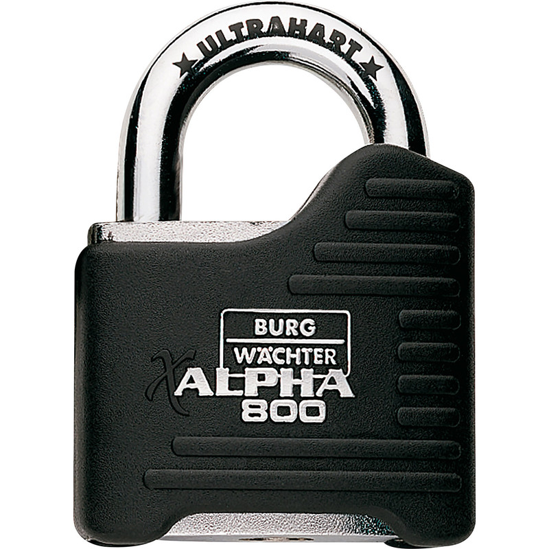 Burg-Wachter Burg-Wächter Alpha Ultra Hard Padlock 65mm in Silver Plastic Price Comparisons | Compare The Build