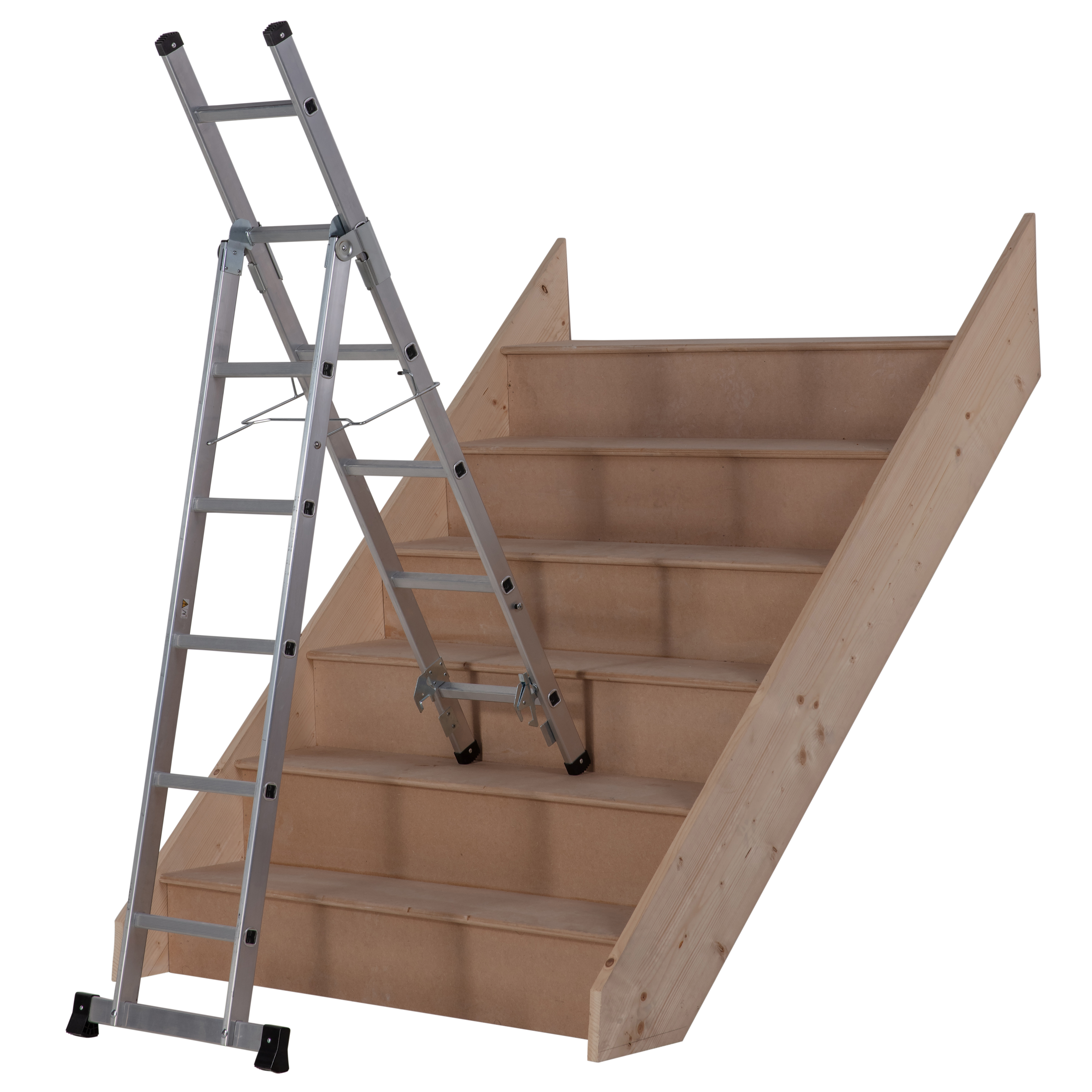 Youngman 3 Way Combination Ladder 2.4m Price Comparisons | Compare The Build