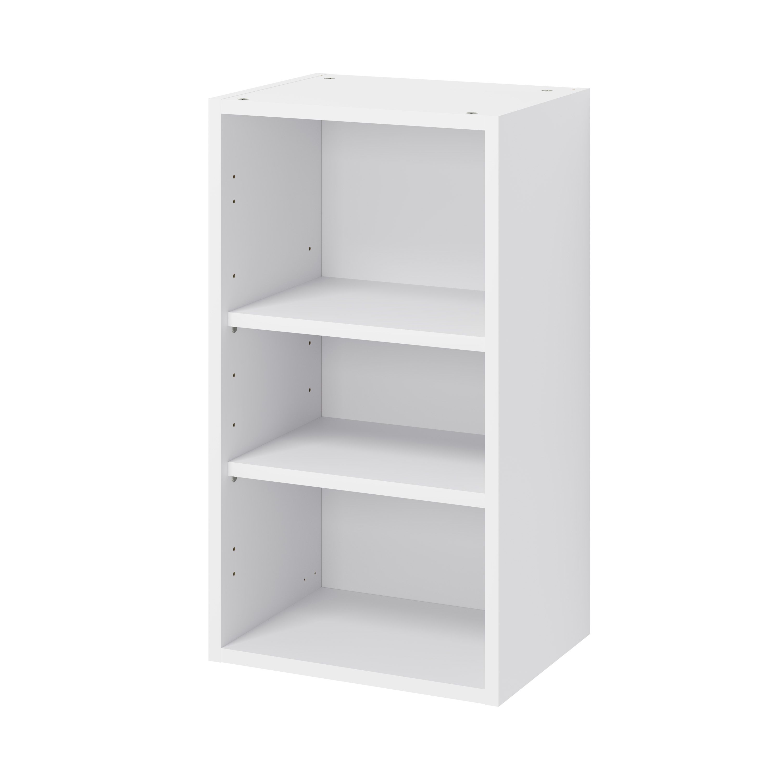 GoodHome Caraway Matt White Standard Wall Cabinet, (W)400mm (D)320mm Price Comparisons | Compare The Build