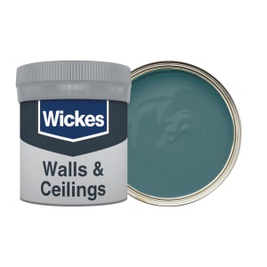 Wickes Vinyl Matt Emulsion Paint Tester Pot - Prussian Green No.841 - 50ml Price Comparisons | Compare The Build