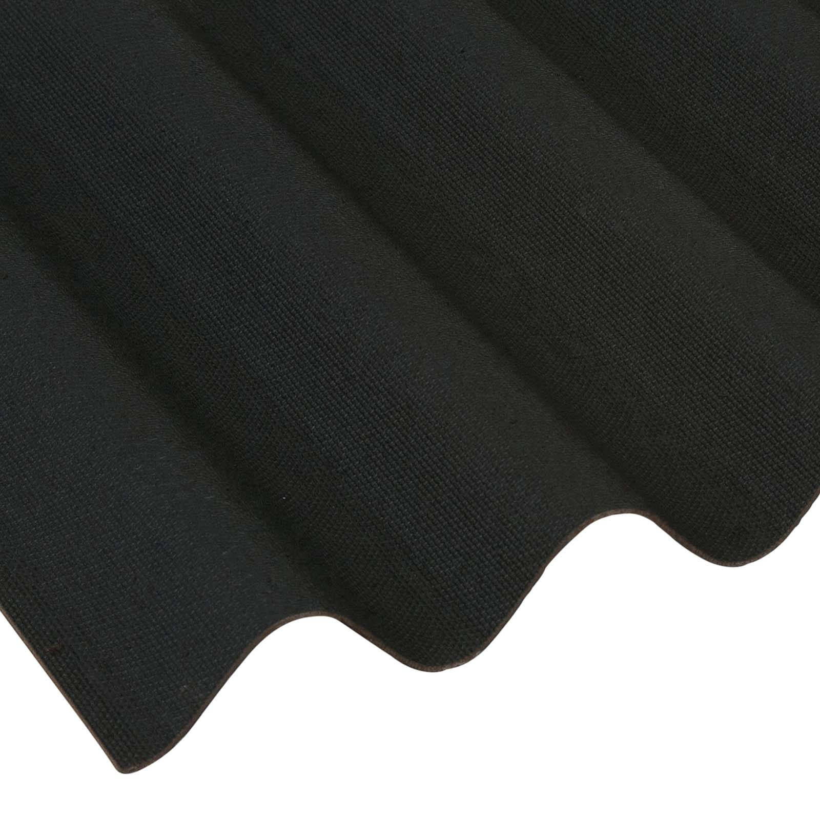 Coroline Black Roof Sheet 2m - Pack 5 Price Comparisons | Compare The Build