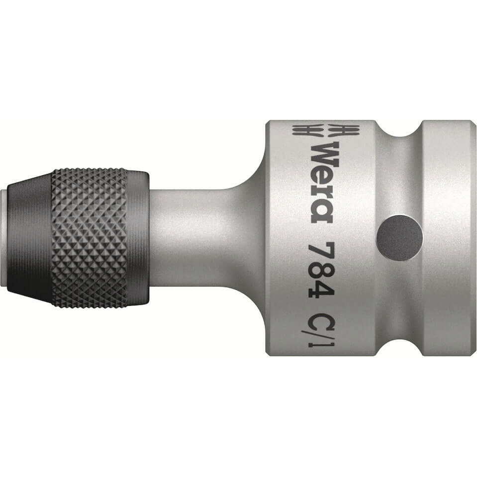 Wera 784C/1 1/2" Square Drive to 1/4" Hex Screwdriver Bit Holder 1/2" Price Comparisons | Compare The Build