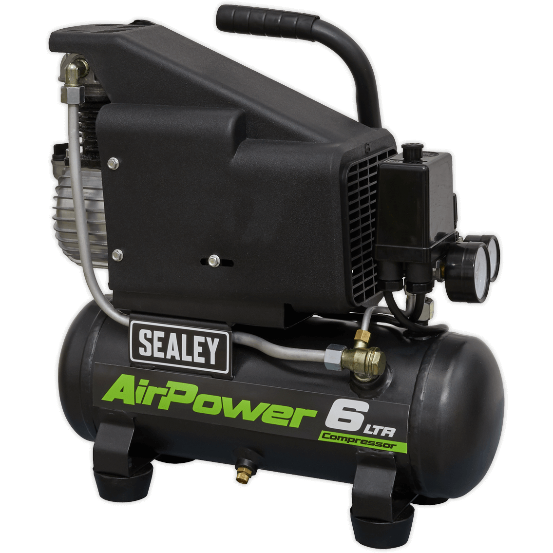 Sealey SAC0610E Air Compressor 6 Litre 240v Price Comparisons | Compare The Build