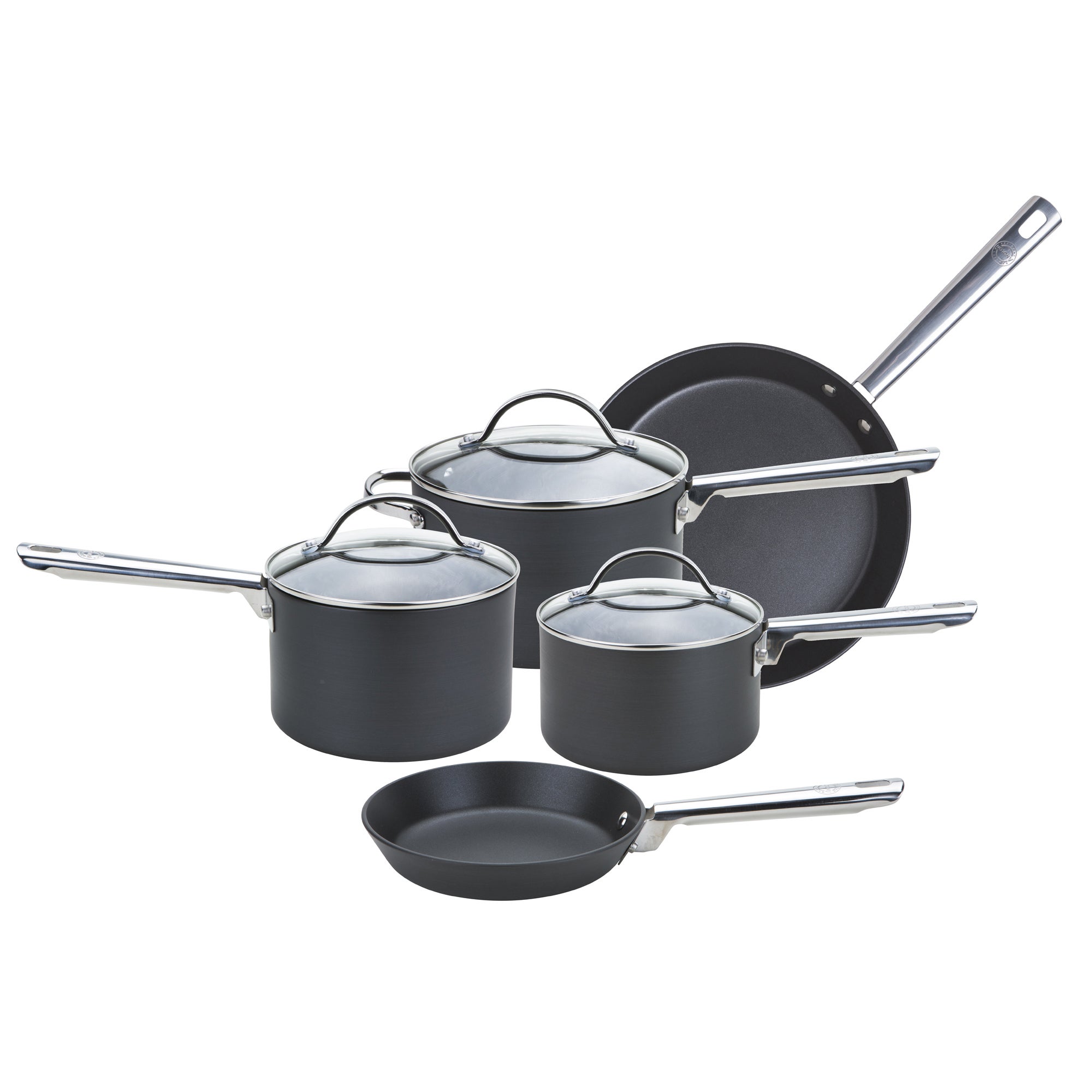 Anolon Professional 5 Piece Pan Set Black Price Comparisons | Compare The Build